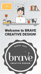 Mobile Screenshot of bravecreativedesign.com
